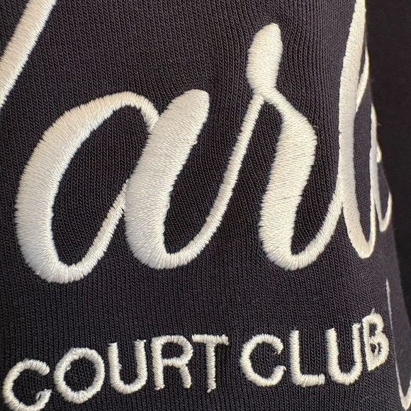 NWT Rasco Varley Court Club Navy Blue Sweatshirt Size Medium - Picture 6 of 14